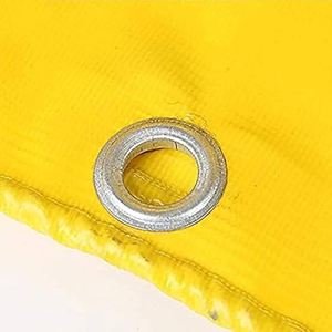 Heavy Duty Woven Yellow PE/PP/PVC Fabric Outdoor Tarpaulin <b>Sheet</b> Reinforced UV Resistance Industrial Use Tarpaulin - Product Image 3