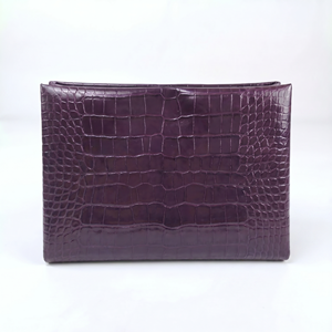 Rootsmen Custom Purple Premium Ins-Style PU Leather <b>Makeup</b> Bag Open Closure Lightweight Water Resistant Hanging Travel Cosmetic - Product Image 4