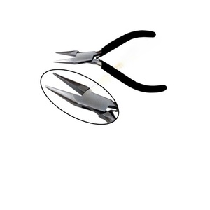 Alicates de Punta Fina de Acero Inoxidable para Joyería, Cortador de Alambre, Alicates de Corte de Precisión para Reparación y Engaste de Joyas, 8mm, 1kg - Product Image 1
