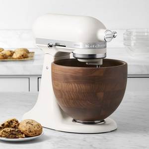 Solid Wood Handmade KitchenAid Mixer <b>Bowl</b>-Modern Design Eco-Friendly Premium Baking <b>Bowl</b> for Housewarming & Ramadan - Product Image 1