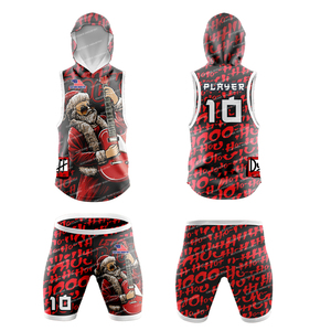 Conjuntos de Uniformes de Fútbol Americano 7v7 con Capucha, Sublimados, Elásticos en 4 Direcciones, Diseño Personalizado, Uniformes de Fútbol Americano 7on7, Flag Football - Product Image 1