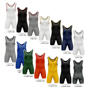 Nuevo Singlet de Lucha Transpirable de Secado Rápido, Personalizado, sin Mangas, para Levantamiento de Pesas, Jiu Jitsu, BJJ, MMA, Trajes de Lucha - Product Image 1