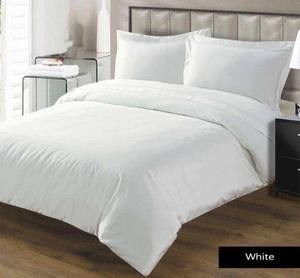 Juego de Fundas de Almohada de Boda Modernas Blancas Sólidas de 400 Hilos, 100% Algodón Orgánico, Ecológicas, Reversibles, Duraderas, de 4 Piezas, Grado A - Product Image 2