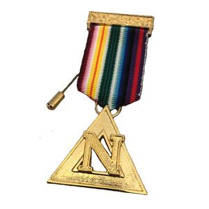 2025 Más Vendido Medalla de Metal Tradicional de la Joya de Pecho PCN Silver Royal Ark Mariner con Técnica de Pincelado, Joya Masónica a Bajo Precio - Product Image 3