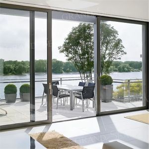 Último diseño <span class=keywords><strong>de</strong></span> alta calidad Panel <span class=keywords><strong>de</strong></span> <span class=keywords><strong>vidrio</strong></span> hogar interior puerta corredera <span class=keywords><strong>de</strong></span> <span class=keywords><strong>vidrio</strong></span> exterior patio jardín puerta corredera insonorización - Product Image 3