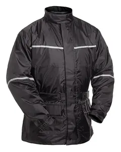 高品质定制雨衣2包可重复使用的雨衣外套外套，带帽长到膝盖，男女皆宜