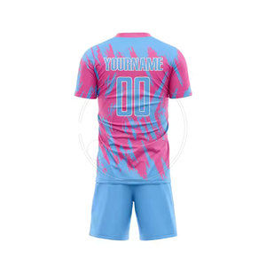 Tenue de football 100% polyester, vêtements de sport, maillot d'équipe, uniforme de football de qualité supérieure à vendre - Product Image 3