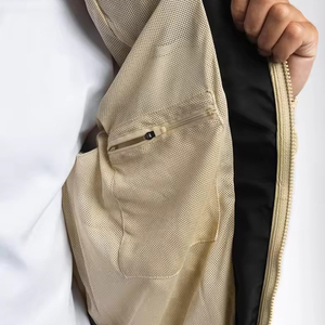 Ensemble de survêtement décontracté pour homme, coupe-vent, couleur unie, léger, pour l'entraînement sportif - Product Image 4