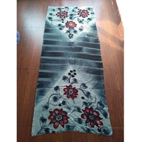 Bufanda Bordada a Mano 70x180cm, Lana Merino Pura, Antibacteriana, Ligera, Elástica en Cuatro Direcciones, Transpirable, Resistente al Viento