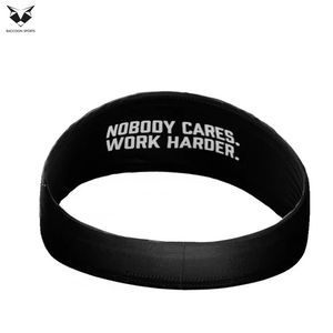 Premium Quality Thin Non Slip Breathable <b>Sport</b> Gym Running Elastic Workout High Stretch Fabric Wholesale Rate Baseball <b>Headband</b> - Product Image 3