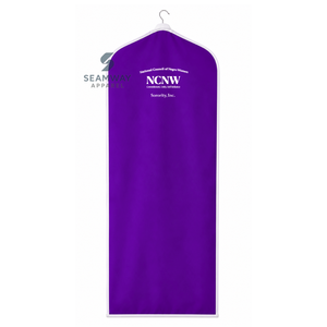 Housse de vêtement anti-poussière pour femmes NCV Sorority, organisateur de placard suspendu, sac de rangement de voyage pour vêtements - Product Image 1