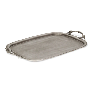 Plateau de service en métal fait main de qualité supérieure avec compartiment pour couverts, design écologique et durable pour mariage, restaurant, à prix avantageux - Product Image 3