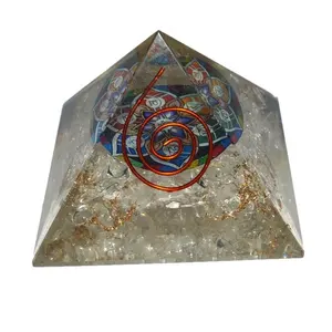 Lapis Lazuli с санскрите символ Orgone пирамиды для продажи | Lapis Lazuli с санскрите символ Orgone пирамиды Сделано в Китае