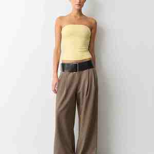 Débardeurs tube en jersey 100 % coton respirant pour femmes, style bandeau, décontractés, sans bretelles, courts, pour l'été, vente en gros - Product Image 5