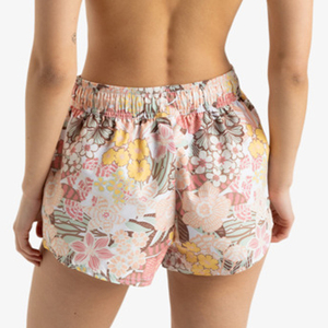 Women Floral Sublimation Shorts High Waist Lightweight Quick Dry <b>Swimming</b> Shorts Custom Design Summer Beach Sports Shorts - Product Image 2