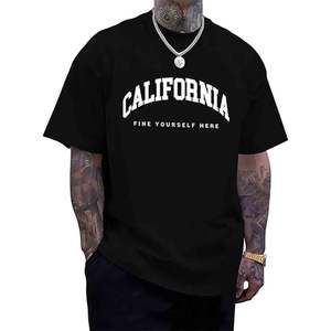 Camisetas gráficas para hombre, camisetas de verano con cuello redondo, manga corta, camisetas informales vintage - Product Image 1