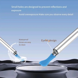 Nettoyeur d'oreilles intelligent visuel avec caméra, outil de nettoyage auriculaire en métal, dispositif d'extraction de cérumen par gravité - Product Image 3
