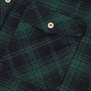 Top Selling Flannel <b>Shirt</b> With Chest Double Pockets Breathable Winter Warm Plus Size Buttons Down Fashion <b>Plaid</b> <b>Shirts</b> LOW MOQ - Product Image 2
