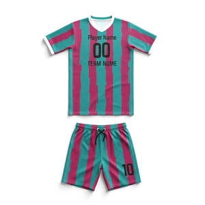 Nuevo Conjunto de Camiseta de Fútbol de Manga Corta Transpirable con Tinte Personalizado para Adultos, Uniformes Personalizados - Product Image 6