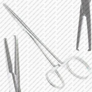 Pinzas Hemostáticas Kocher para Mosquitos, 12.5cm, Rectas, 1x2 Dientes, Pinza Quirúrgica de Acero Inoxidable con Bloqueo, OEM CE - Product Image 3