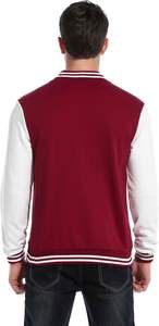 Veste de sport unie pas chère du Pakistan, vestes universitaires pour hommes de couleur unie, vêtements en gros, vestes universitaires personnalisées pour hommes, décontractées - Product Image 6