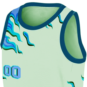 Camisetas de Baloncesto Sublimadas con Diseño Personalizado, Camisetas Deportivas de Alta Calidad de Poliéster de Secado Rápido para Equipos, Ropa Deportiva de Entrenamiento - Product Image 2