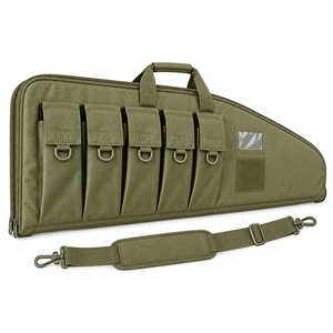 Custodia Imbottita Lunga per Attrezzatura 38/42 Pollici, Borsa Impermeabile con 5 Tasche Accessorie e Maniglia Rinforzata - Product Image 1