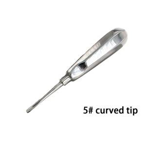 Élévateur dentaire en acier inoxydable, kit d'élévateurs de racine courbés, instrument de laboratoire dentaire, outils de dentiste - Product Image 4