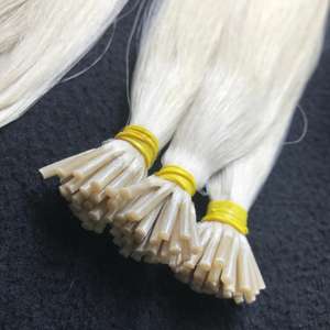 I Tip Hairextensions Cabello humano Extensiones de cabello vietnamita Precio de fábrica Cabello liso natural - Product Image 6