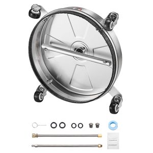 Idropulitrice per Superfici in Acciaio Inox da 4000 PSI con 4 Ruote e Attacco Rapido - Product Image 1