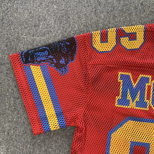 Maillot de football américain au design dernier cri, sublimation de haute qualité, nom d'équipe personnalisé, numéro, nom du joueur, uniforme - Product Image 4