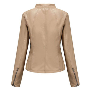 Veste de moto en cuir épaisse et respirante pour femme MAKUM INTERNATIONAL - Mode automne tendance et élégante - Product Image 6