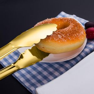 Pinces à nourriture en acier inoxydable, pinces à glace pour le service au bar, ustensiles pour les cafés, produit promotionnel, cadeaux de Noël et du Nouvel An - Product Image 5