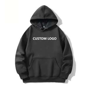 เสื้อฮู้ดดี้โอเวอร์ไซส์ผู้ชาย ผ้าคอตตอนหนานุ่ม สวมใส่สบาย สไตล์สตรีทแวร์ เหมาะสำหรับใส่ทุกวัน - Product Image 3