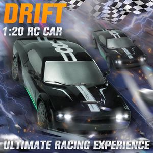 Auto RC Drift 1:20 2.4G con Sistema a Doppio Pneumatico, Luci LED, Velocità 20+KM/H, 50 Minuti di Autonomia, Giocattolo da Corsa Telecomandato - Product Image 2
