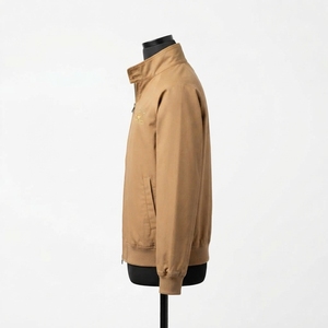 Veste Harrington pour homme à col montant, séchage rapide, en polyester, style urbain, vente en gros - Product Image 2