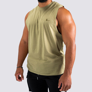 Débardeur Homme Sans Manches à Motif Dessin Animé, Style Urbain, Coupe Musclée, Broderie, Tricoté en Coton et Fibre de Bambou - Product Image 6