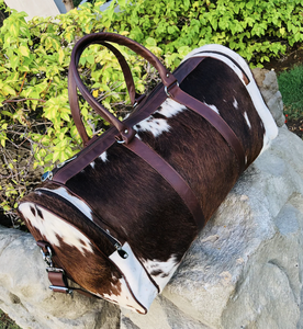 Bolsa de Viaje de Cuero Genuino Personalizada con Cierre de Cremallera, Diseño Ligero y Duradero, Gran Capacidad LHODB-0015 - Product Image 4