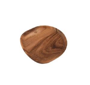 Assiettes en bois faites à la main pour table à manger et cuisine, assiettes en bois naturel pour servir des aliments et des collations à bas prix - Product Image 1