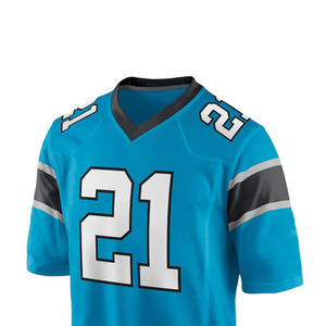 Maillot de football américain personnalisé, cadeau pour hommes, femmes, jeunes, enfants, fans de sport, nom et numéro de l'équipe imprimés et brodés, maillot de rugby dégradé - Product Image 4