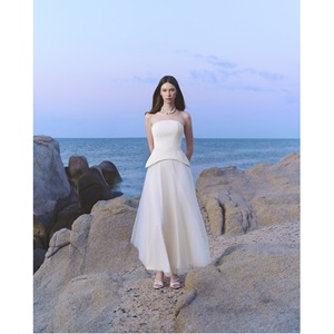 Faldas para mujer, cintura ajustada, falda midi de tul ODM, nueva colección, falda larga elegante de malla brillante para mujer, para primavera/verano - Product Image 5