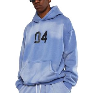 Cotton Embroidery Winter Fleece Pattern Casual High Street Acid Wash Rhinestones <b>Shorts</b> Sets With Logo Drawstring Sweat <b>Shorts</b> - Product Image 3