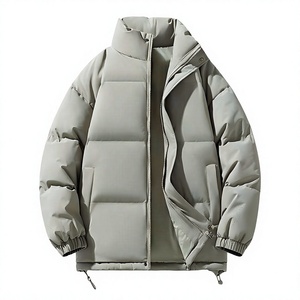 Wholesale <b>Mens</b> Puffer <b>Jacket</b> Cold Weather Streetwear Puffer Wholesale <b>Nylon</b> Puffer <b>Jacket</b> For US Luxury Labels - Product Image 4