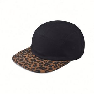 Gorra Snapback Ajustable de 5 Paneles con Visera Plana y Diseño de Leopardo, Nueva Moda 2026 - Product Image 1