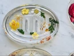 Porte-savon carré en résine écologique et résistant à l'eau ILAHI – Moderne, personnalisable, idéal pour les fêtes et le shopping - Product Image 3