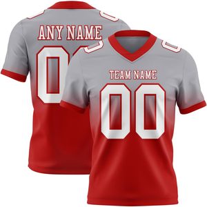 American Football Jersey Polyester <b>Mesh</b> Dye Sublimated Custom Player Name Number Supplier Durable Sportswear Apparel Gear - Product Image 5