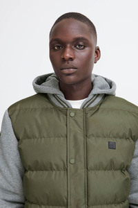 Blousons d'hiver unisexes matelassés style universitaire, coupe ample décontractée, type bomber, grandes tailles, antibactériens, pour le baseball et le sport, pour couple - Product Image 4