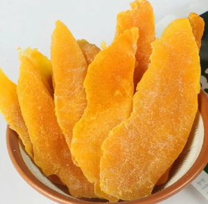Mangues séchées en tranches, chips de fruits jaunes sucrés, texture naturelle et moelleuse, conservées à l'eau, faible teneur en sucre, emballage en vrac - Product Image 4