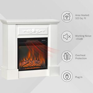 Stufa Elettrica Autoportante in Metallo con Effetto Fiamma LED e Display Integrato, Spina AU, per Uso Domestico e Alberghiero (Nessuna Spedizione nei Fine Settimana) - Product Image 3