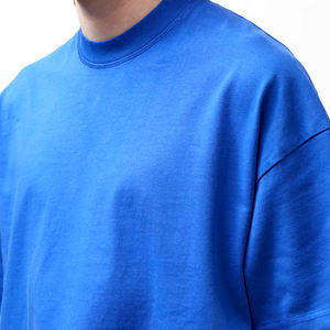 Camisetas de hombre de alta calidad, personalizadas, transpirables, con cuello redondo, 100% algodón, de corte holgado, a precios de mayorista. - Product Image 4